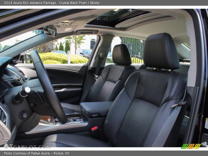 Crystal Black Pearl / Ebony 2014 Acura RLX Advance Package
