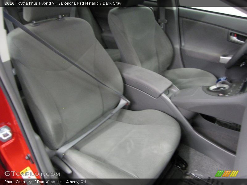 Barcelona Red Metallic / Dark Gray 2010 Toyota Prius Hybrid V