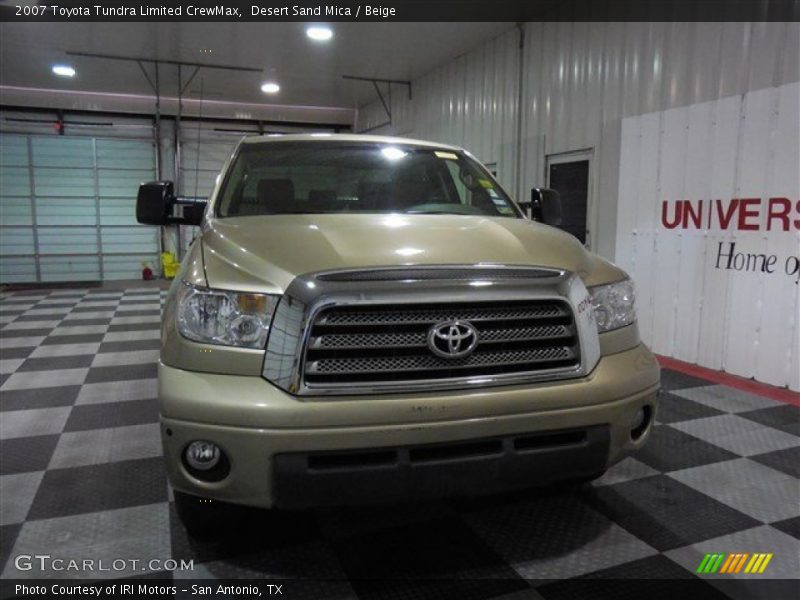 Desert Sand Mica / Beige 2007 Toyota Tundra Limited CrewMax
