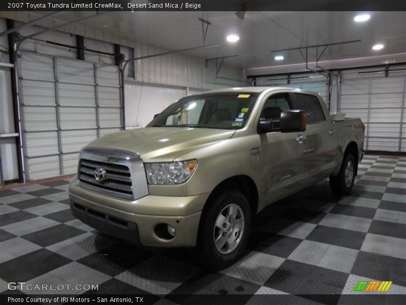 Desert Sand Mica / Beige 2007 Toyota Tundra Limited CrewMax