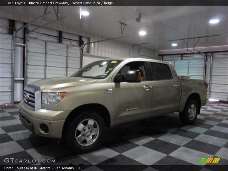 Desert Sand Mica / Beige 2007 Toyota Tundra Limited CrewMax