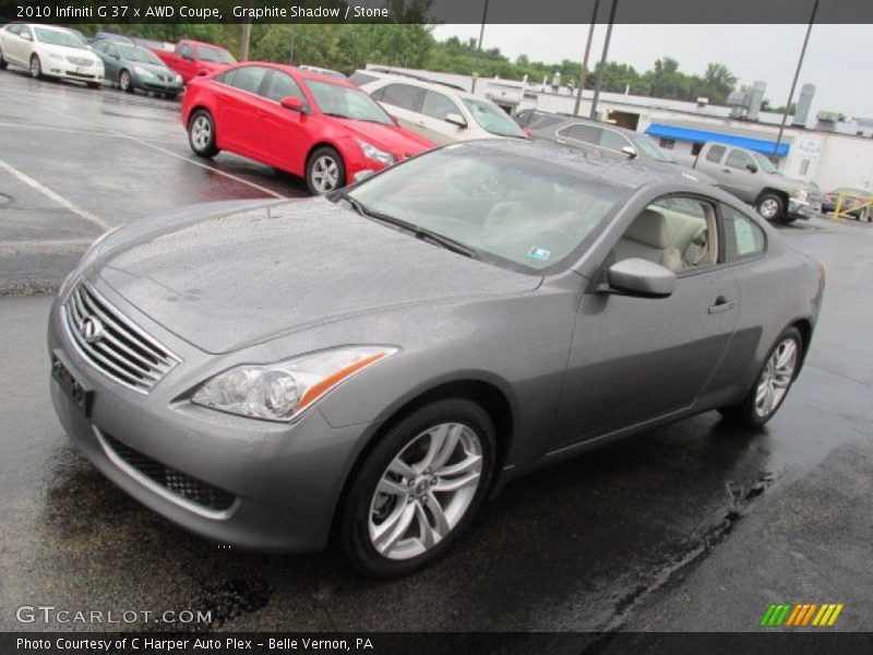 Graphite Shadow / Stone 2010 Infiniti G 37 x AWD Coupe