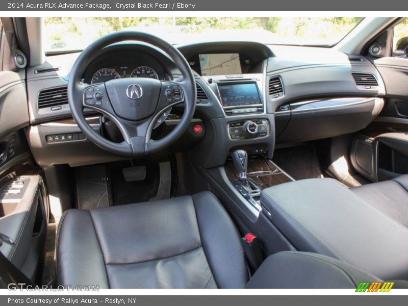 Crystal Black Pearl / Ebony 2014 Acura RLX Advance Package