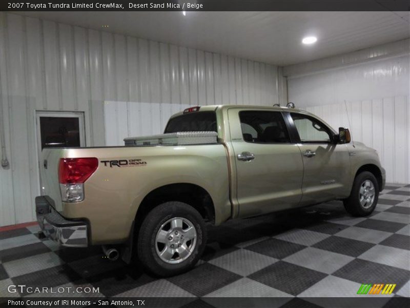 Desert Sand Mica / Beige 2007 Toyota Tundra Limited CrewMax