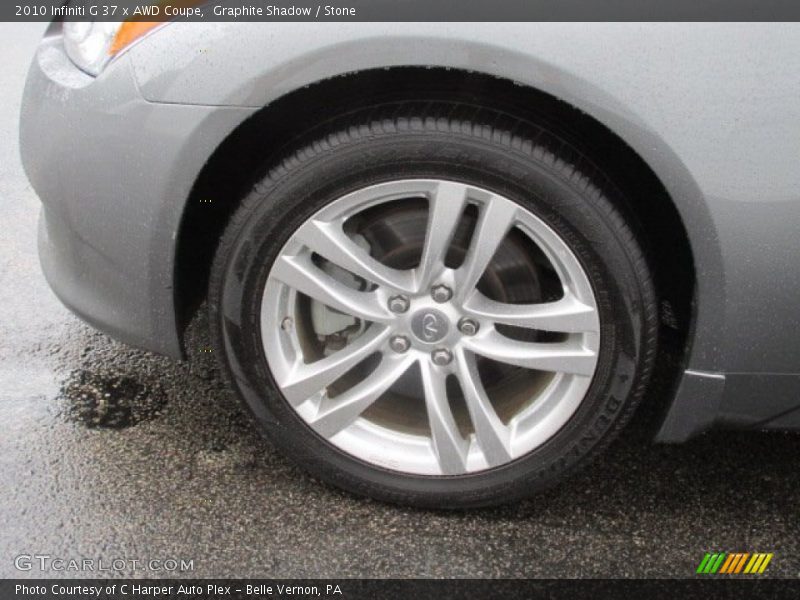 Graphite Shadow / Stone 2010 Infiniti G 37 x AWD Coupe