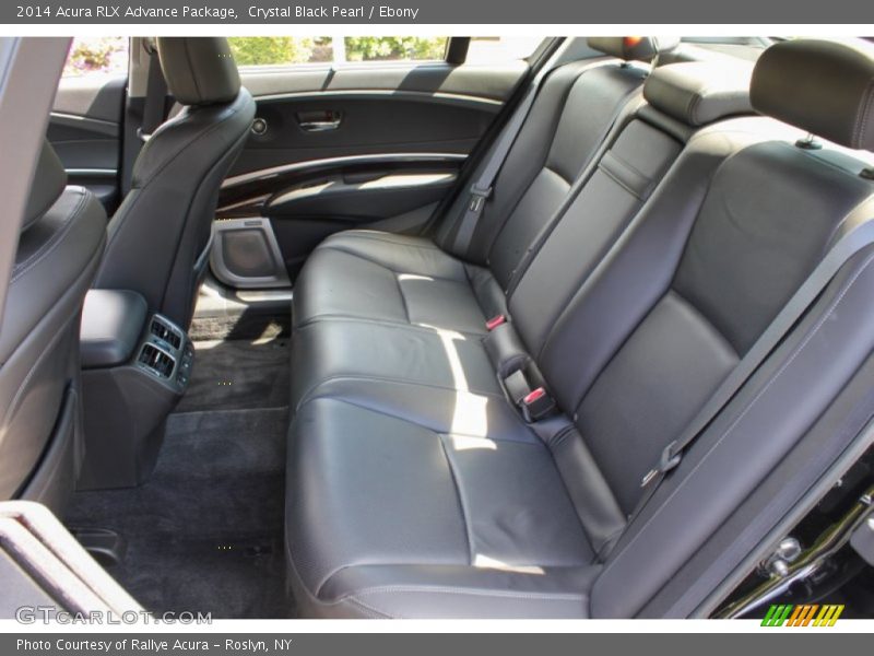 Crystal Black Pearl / Ebony 2014 Acura RLX Advance Package