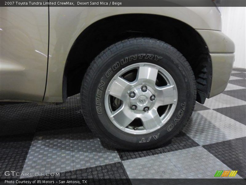 Desert Sand Mica / Beige 2007 Toyota Tundra Limited CrewMax