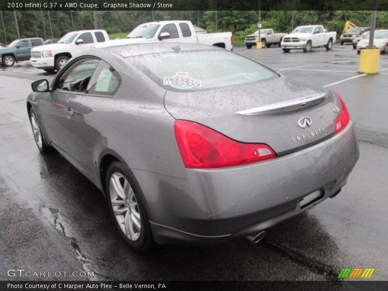 Graphite Shadow / Stone 2010 Infiniti G 37 x AWD Coupe