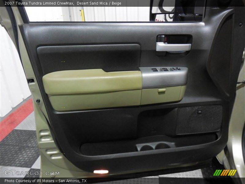 Desert Sand Mica / Beige 2007 Toyota Tundra Limited CrewMax