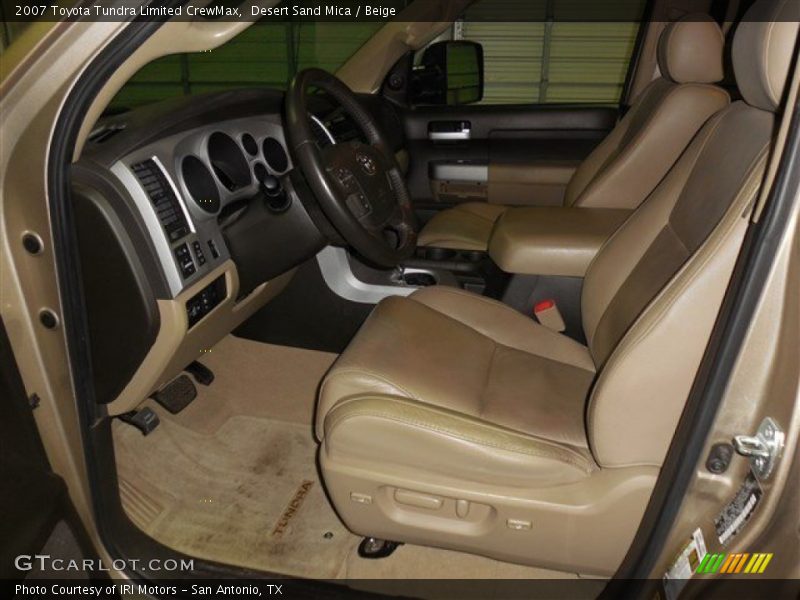Desert Sand Mica / Beige 2007 Toyota Tundra Limited CrewMax