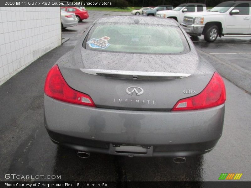 Graphite Shadow / Stone 2010 Infiniti G 37 x AWD Coupe