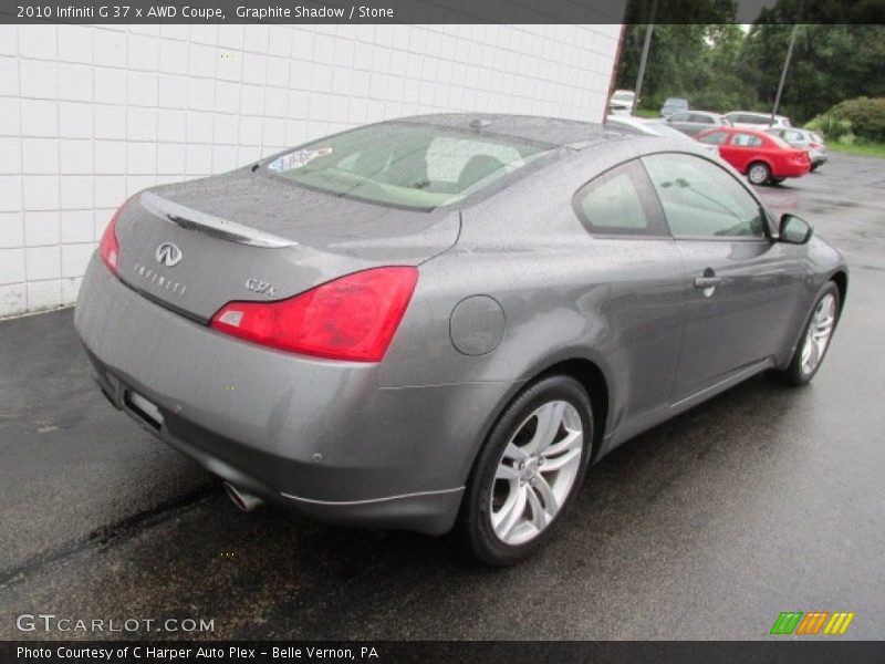 Graphite Shadow / Stone 2010 Infiniti G 37 x AWD Coupe