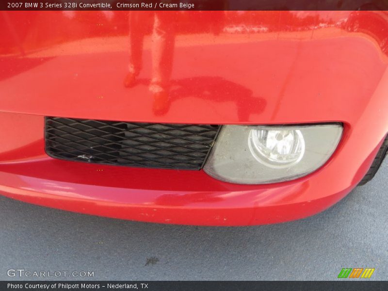 Crimson Red / Cream Beige 2007 BMW 3 Series 328i Convertible