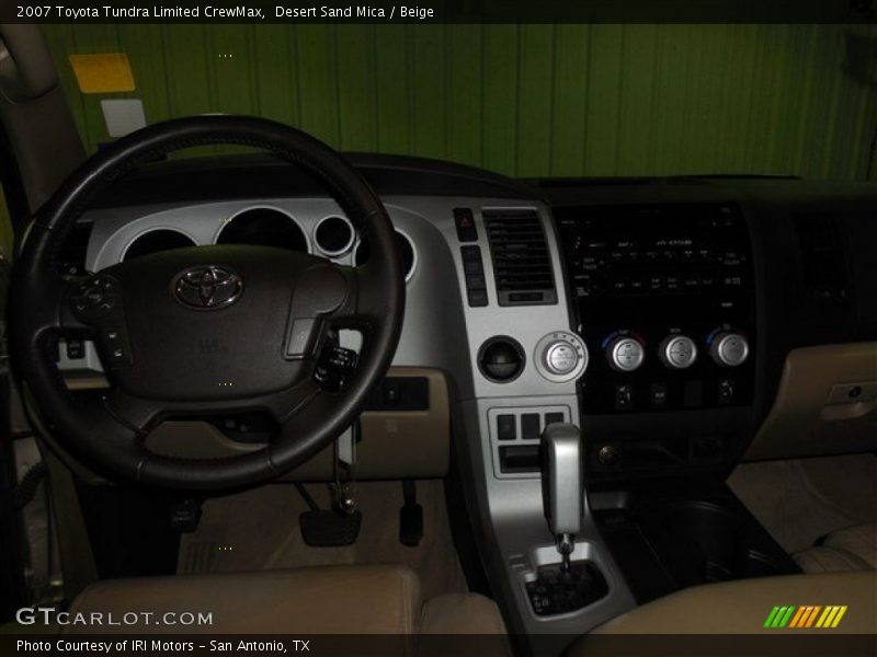 Desert Sand Mica / Beige 2007 Toyota Tundra Limited CrewMax