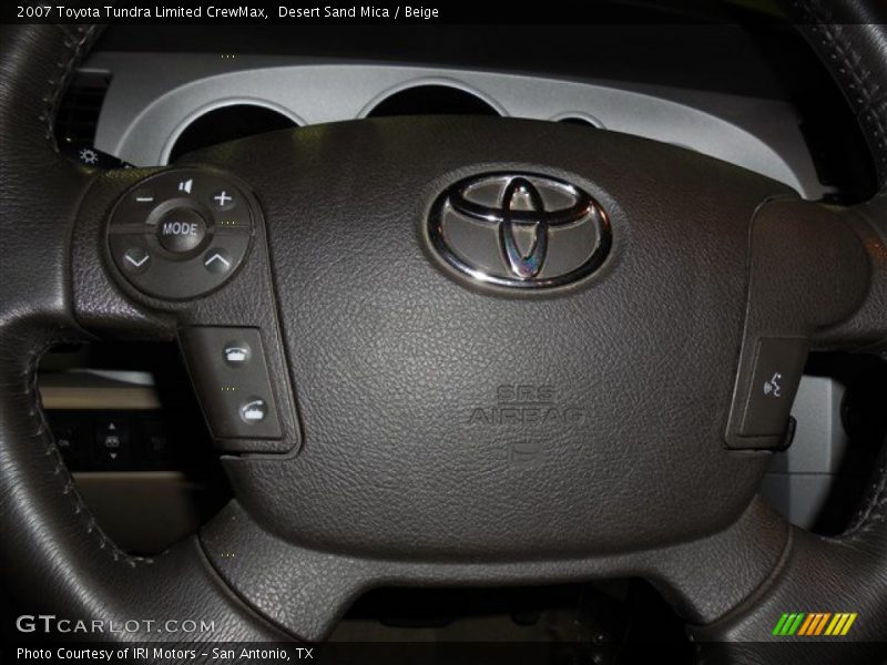 Desert Sand Mica / Beige 2007 Toyota Tundra Limited CrewMax