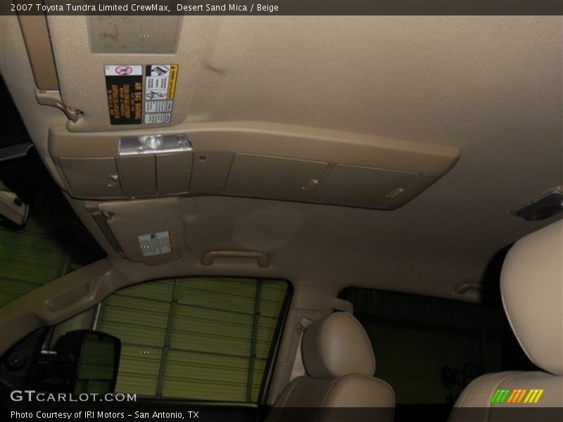 Desert Sand Mica / Beige 2007 Toyota Tundra Limited CrewMax
