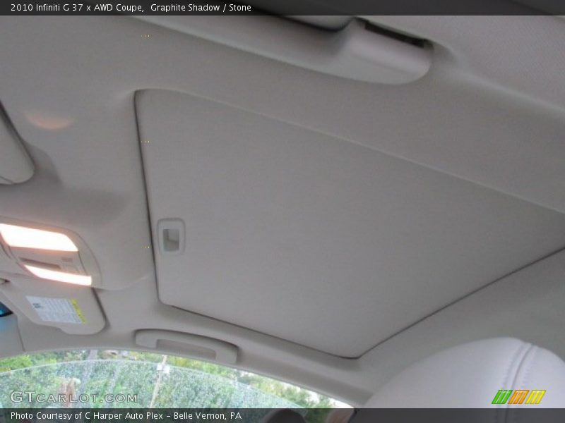 Graphite Shadow / Stone 2010 Infiniti G 37 x AWD Coupe