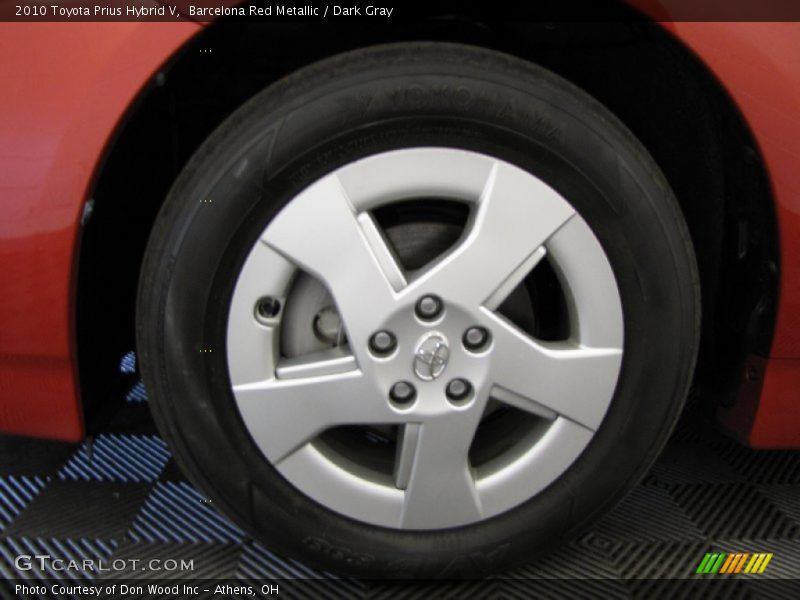 Barcelona Red Metallic / Dark Gray 2010 Toyota Prius Hybrid V