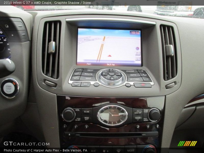 Graphite Shadow / Stone 2010 Infiniti G 37 x AWD Coupe