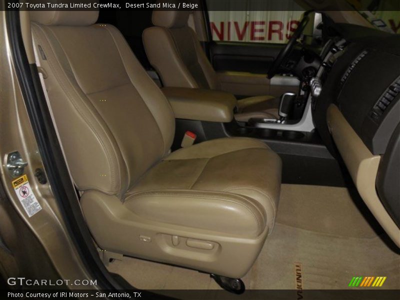 Desert Sand Mica / Beige 2007 Toyota Tundra Limited CrewMax