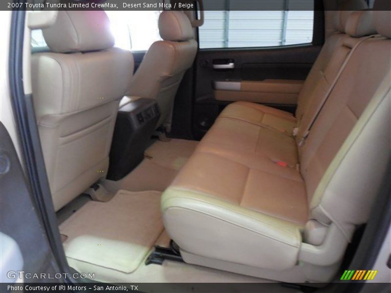 Desert Sand Mica / Beige 2007 Toyota Tundra Limited CrewMax