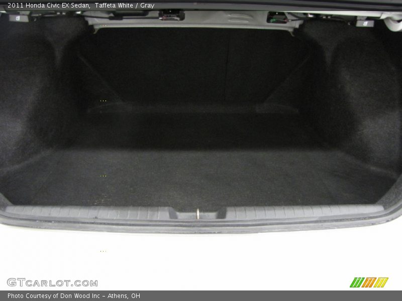 Taffeta White / Gray 2011 Honda Civic EX Sedan