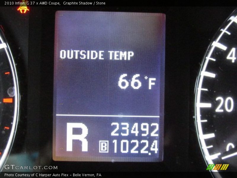 Graphite Shadow / Stone 2010 Infiniti G 37 x AWD Coupe
