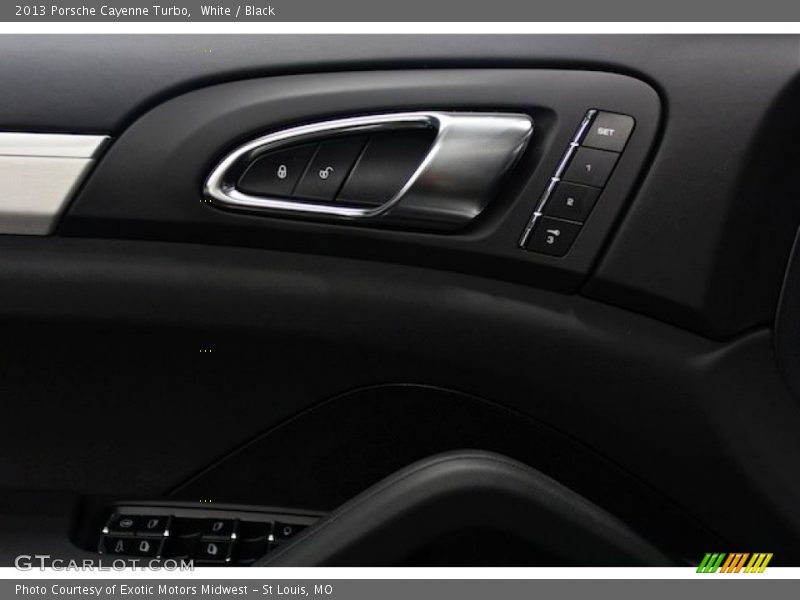 White / Black 2013 Porsche Cayenne Turbo