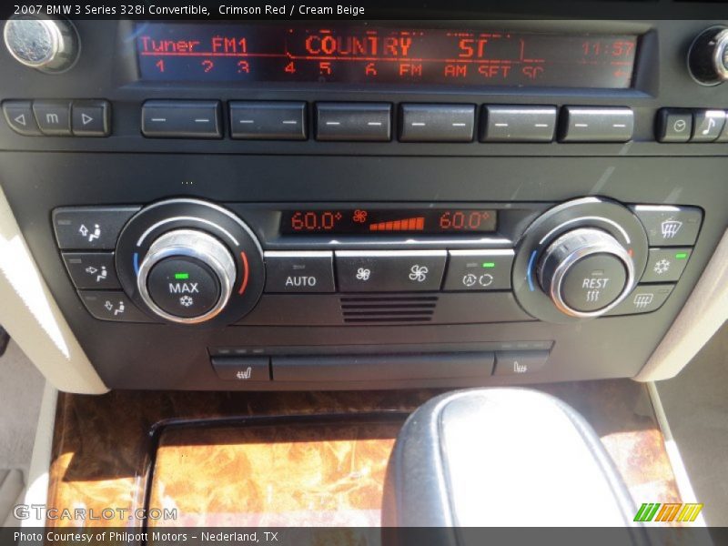 Crimson Red / Cream Beige 2007 BMW 3 Series 328i Convertible