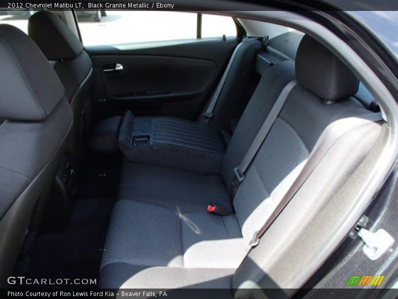 Black Granite Metallic / Ebony 2012 Chevrolet Malibu LT