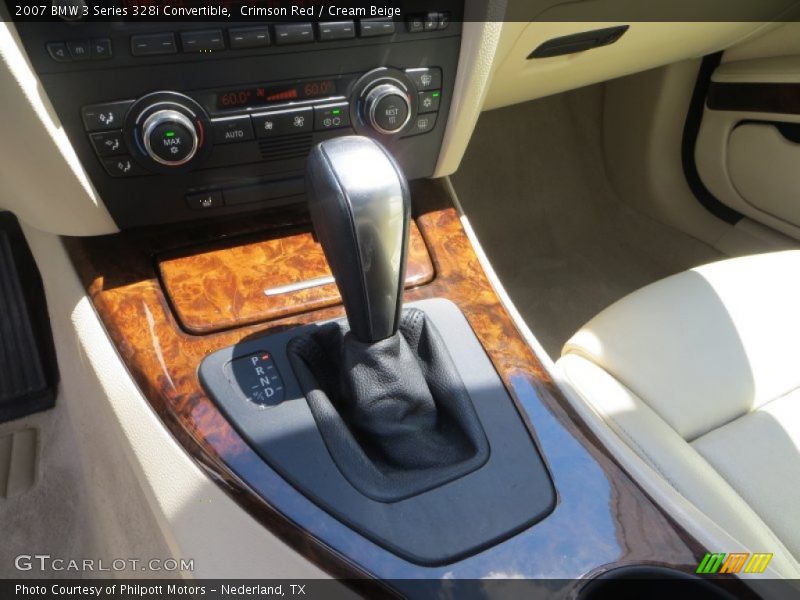 Crimson Red / Cream Beige 2007 BMW 3 Series 328i Convertible