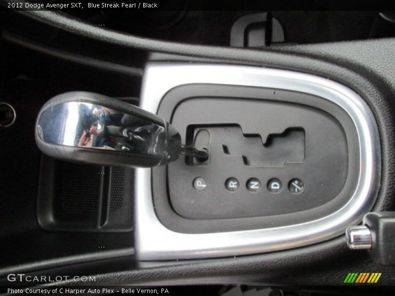 Blue Streak Pearl / Black 2012 Dodge Avenger SXT