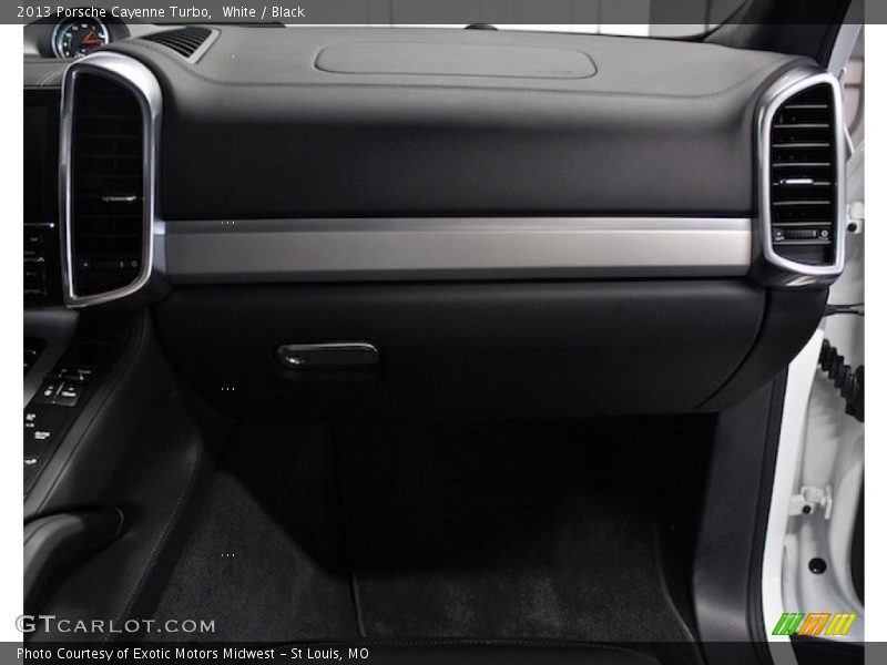 White / Black 2013 Porsche Cayenne Turbo