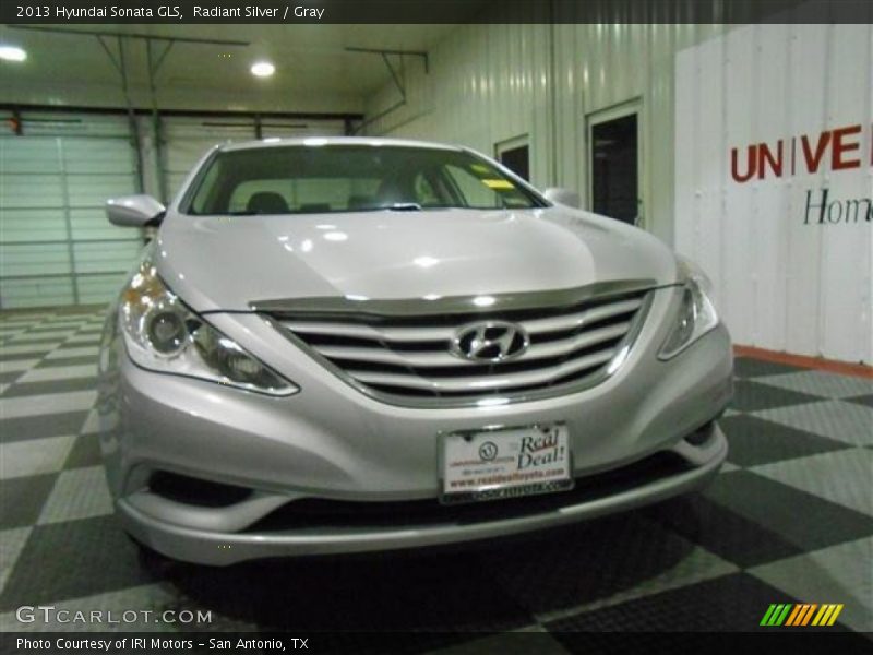 Radiant Silver / Gray 2013 Hyundai Sonata GLS