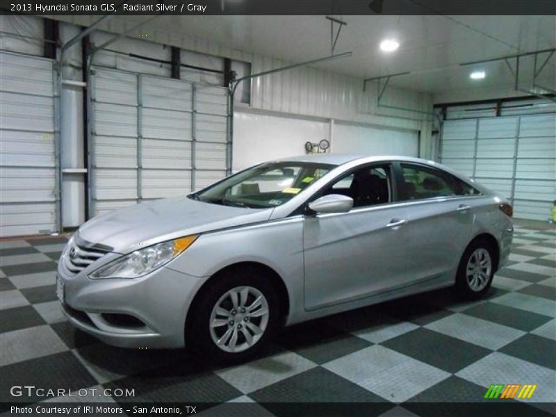 Radiant Silver / Gray 2013 Hyundai Sonata GLS