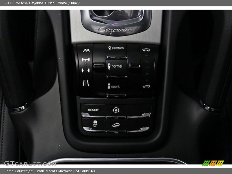 Controls of 2013 Cayenne Turbo