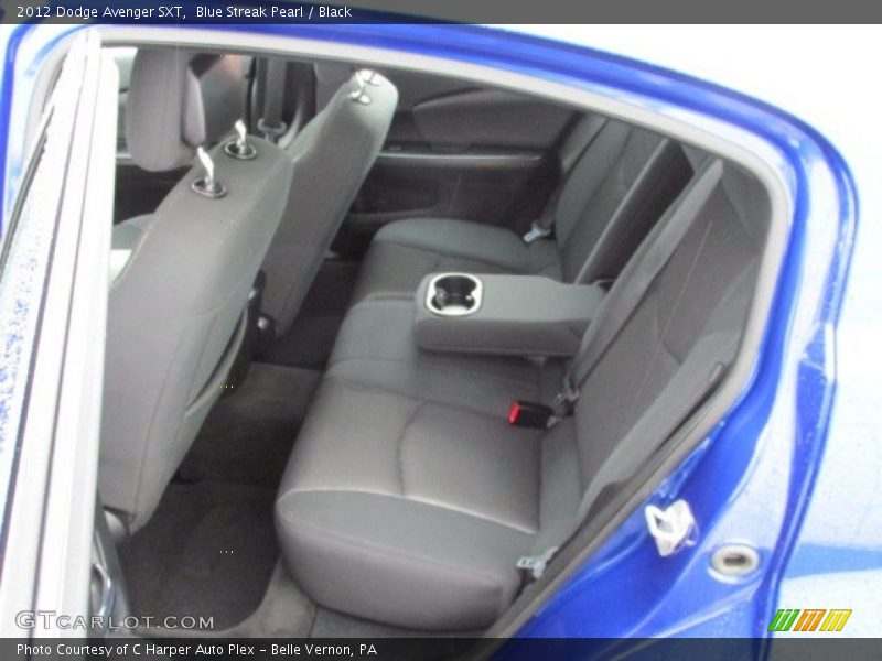 Blue Streak Pearl / Black 2012 Dodge Avenger SXT