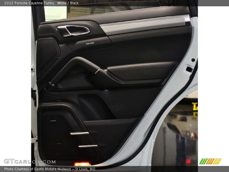 White / Black 2013 Porsche Cayenne Turbo