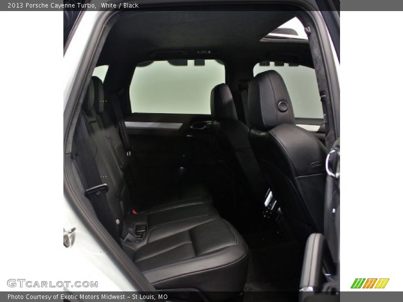 White / Black 2013 Porsche Cayenne Turbo