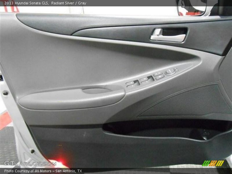 Radiant Silver / Gray 2013 Hyundai Sonata GLS