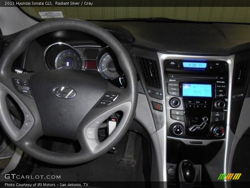 Radiant Silver / Gray 2013 Hyundai Sonata GLS