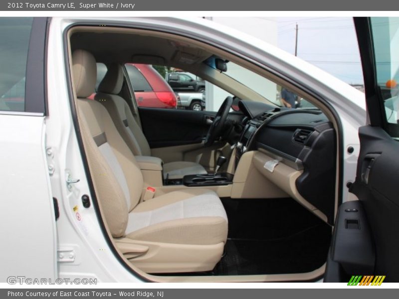 Super White / Ivory 2012 Toyota Camry LE