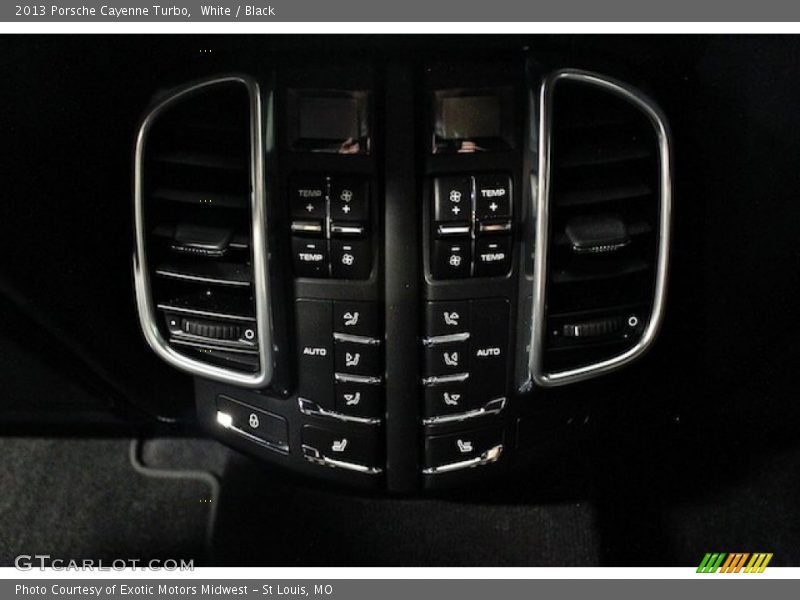 White / Black 2013 Porsche Cayenne Turbo