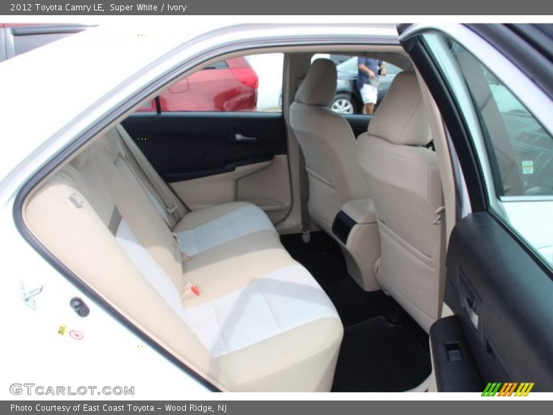Super White / Ivory 2012 Toyota Camry LE