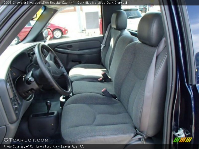 Dark Blue Metallic / Dark Charcoal 2005 Chevrolet Silverado 1500 Regular Cab 4x4