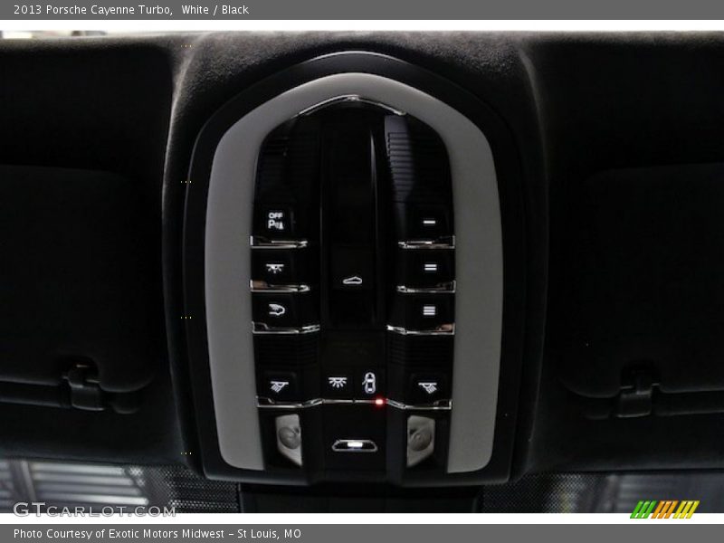 White / Black 2013 Porsche Cayenne Turbo