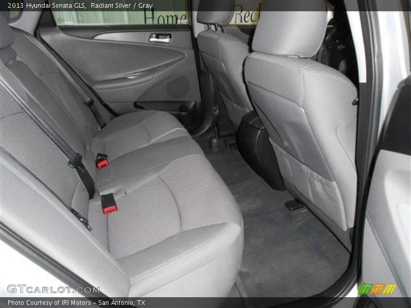 Radiant Silver / Gray 2013 Hyundai Sonata GLS