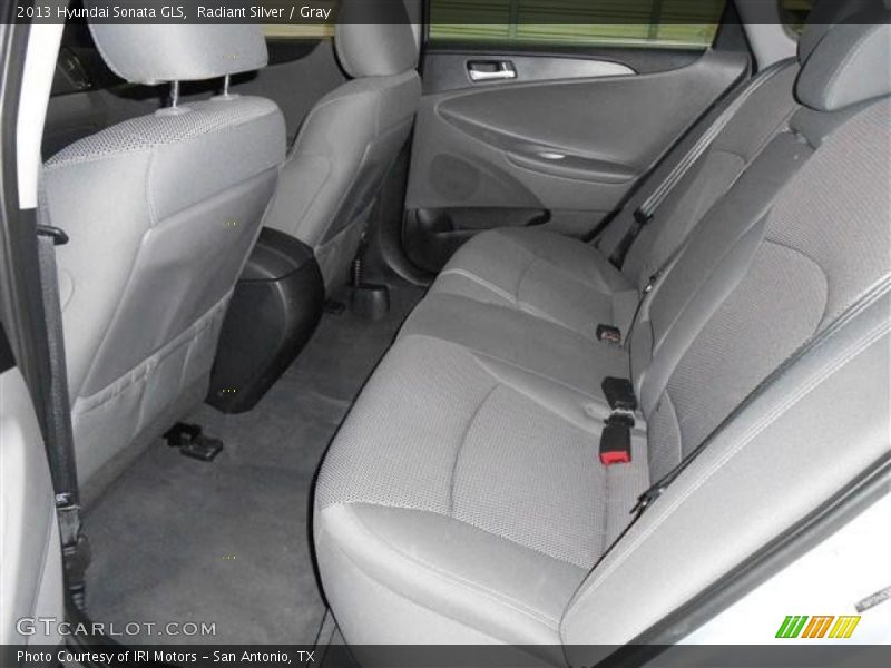 Radiant Silver / Gray 2013 Hyundai Sonata GLS