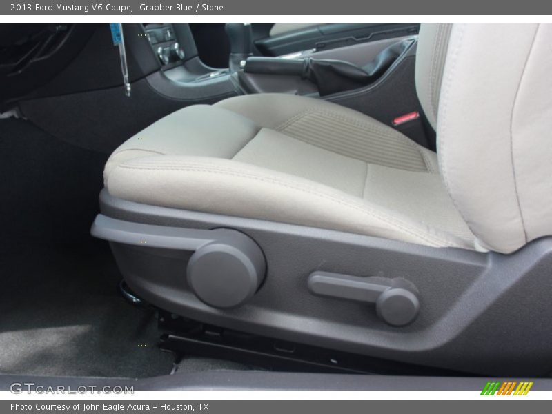Front Seat of 2013 Mustang V6 Coupe