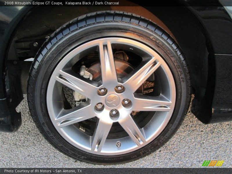 Kalapana Black / Dark Charcoal 2008 Mitsubishi Eclipse GT Coupe